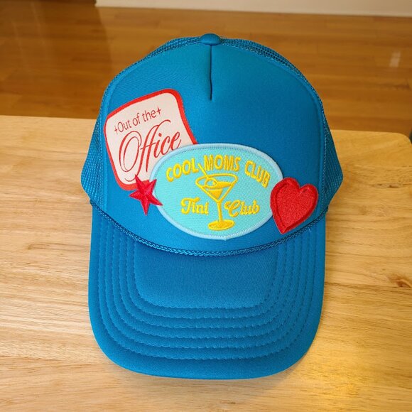 Cool Mom Trucker Hat | “Out of Office” Patch | Tini Club | Mother’s Day … - Picture 2 of 7